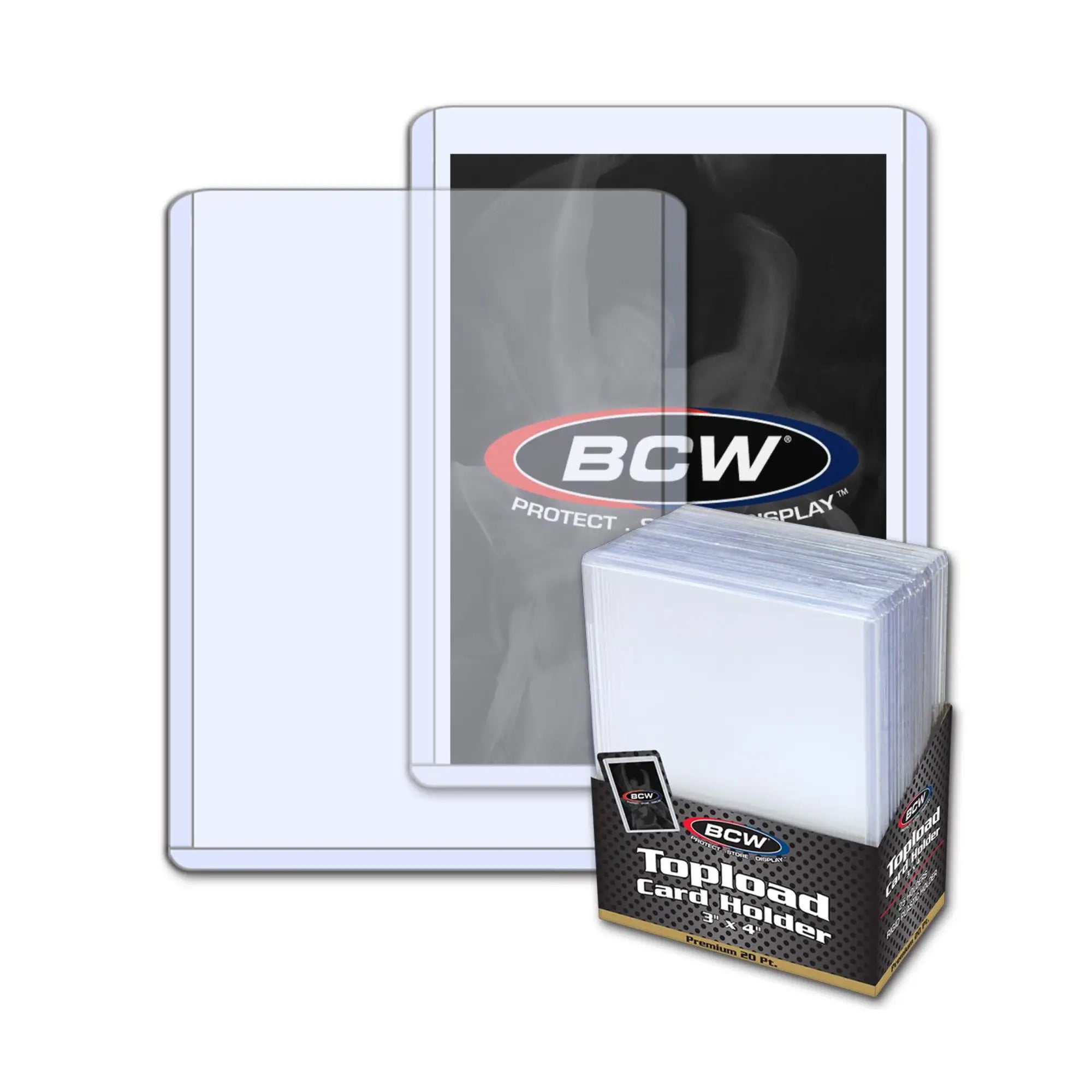 Topload Card Holder 3"x4" (25 Pack)