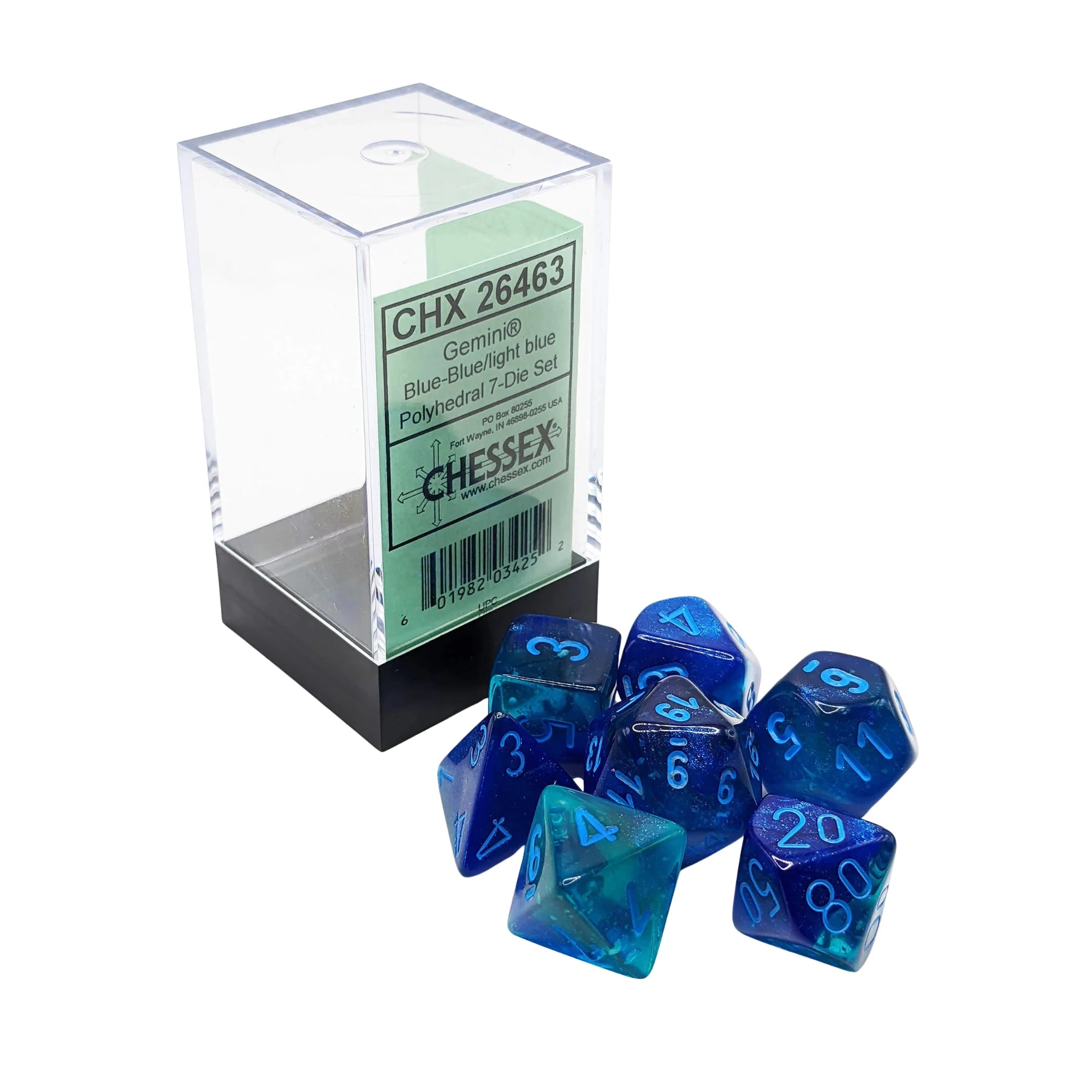 Gemini Polyhedral Würfel Set (7 Stk.)