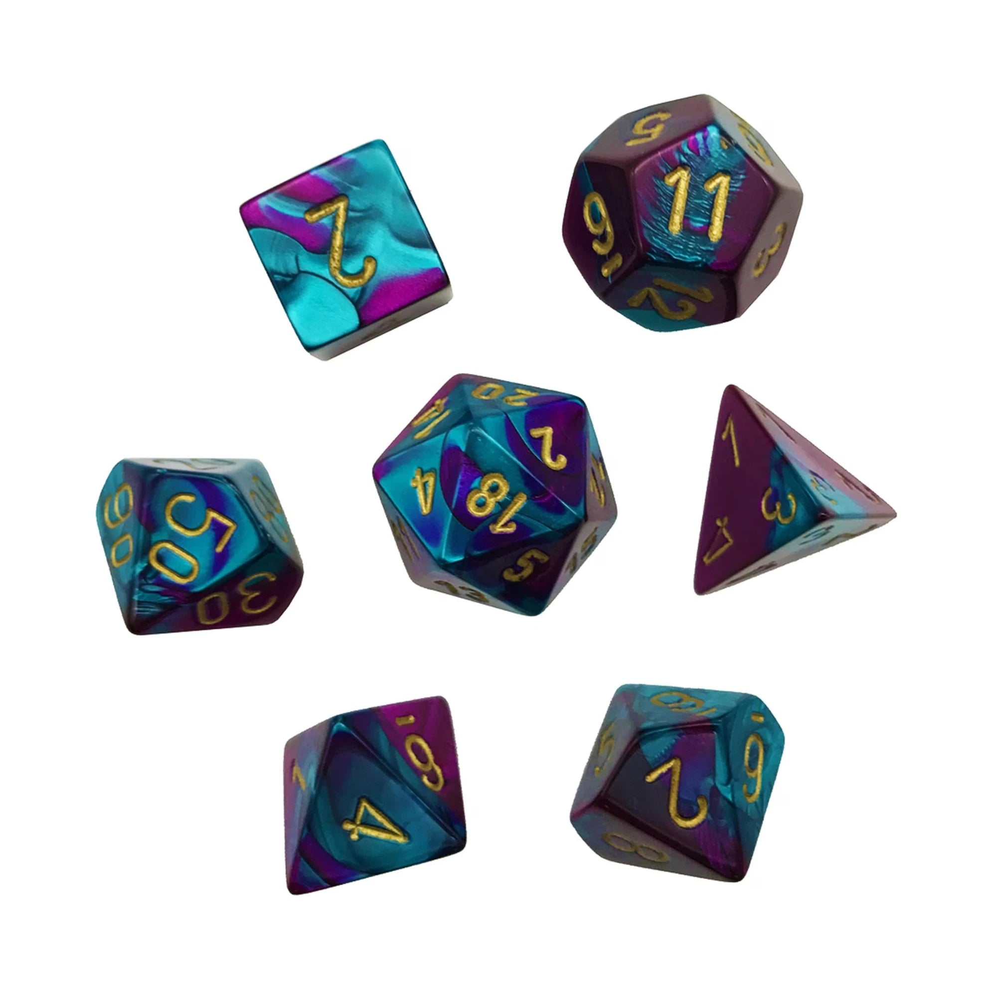Gemini Polyhedral Würfel Set (7 Stk.)