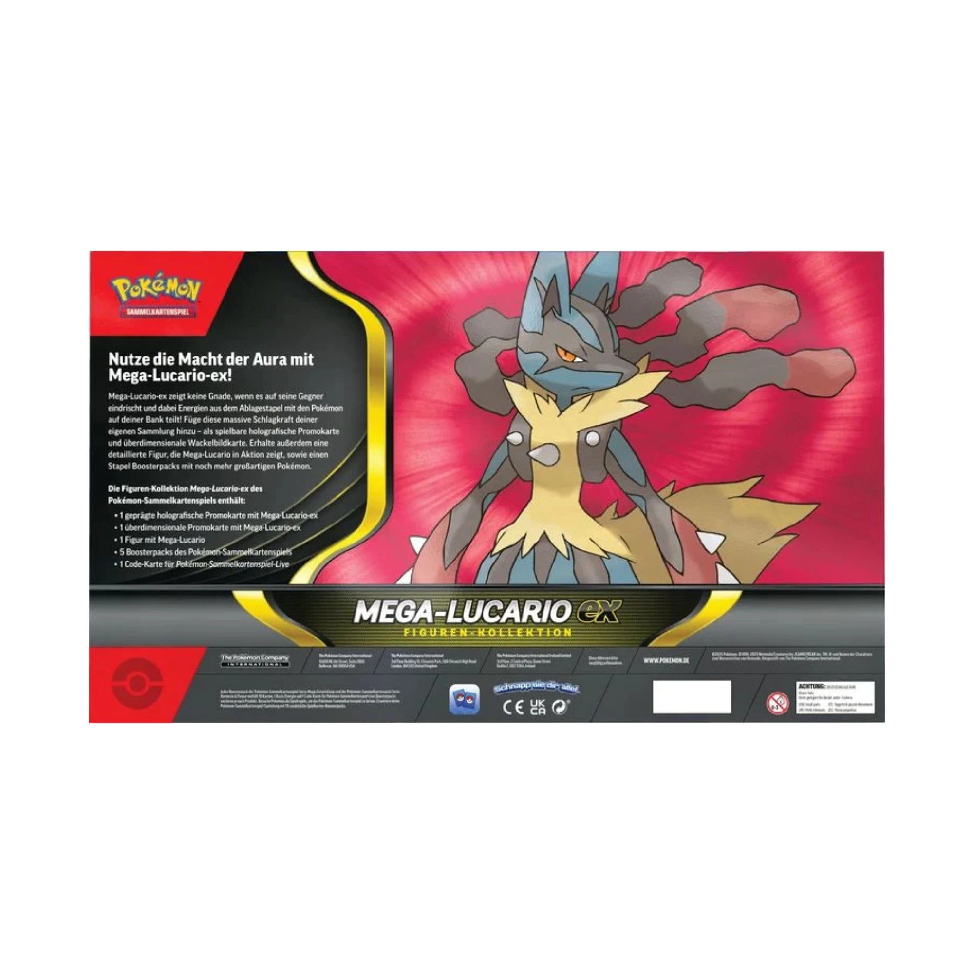 Mega Entwicklung: Mega Lucario ex Figuren Kollektion