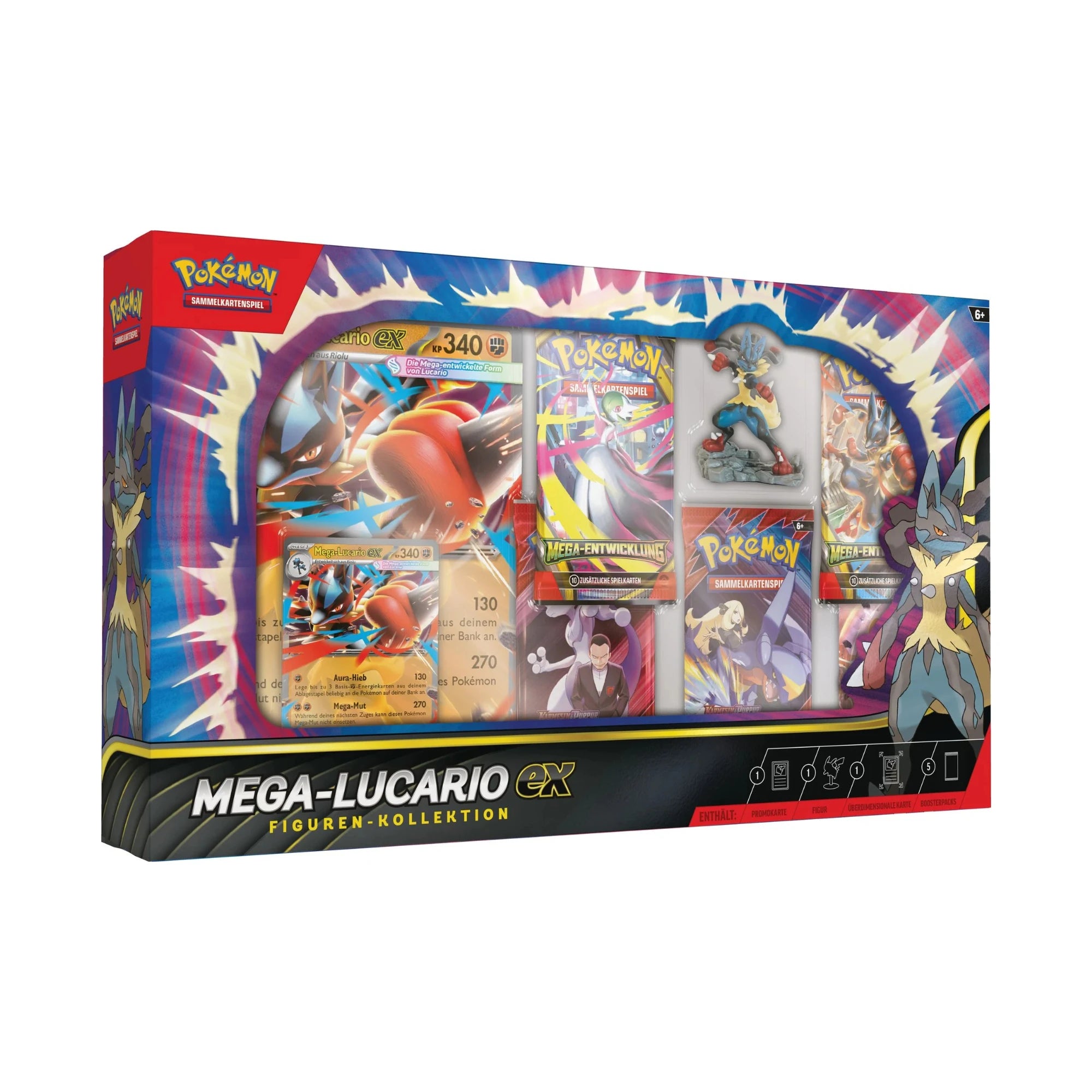 Mega Entwicklung: Mega Lucario ex Figuren Kollektion
