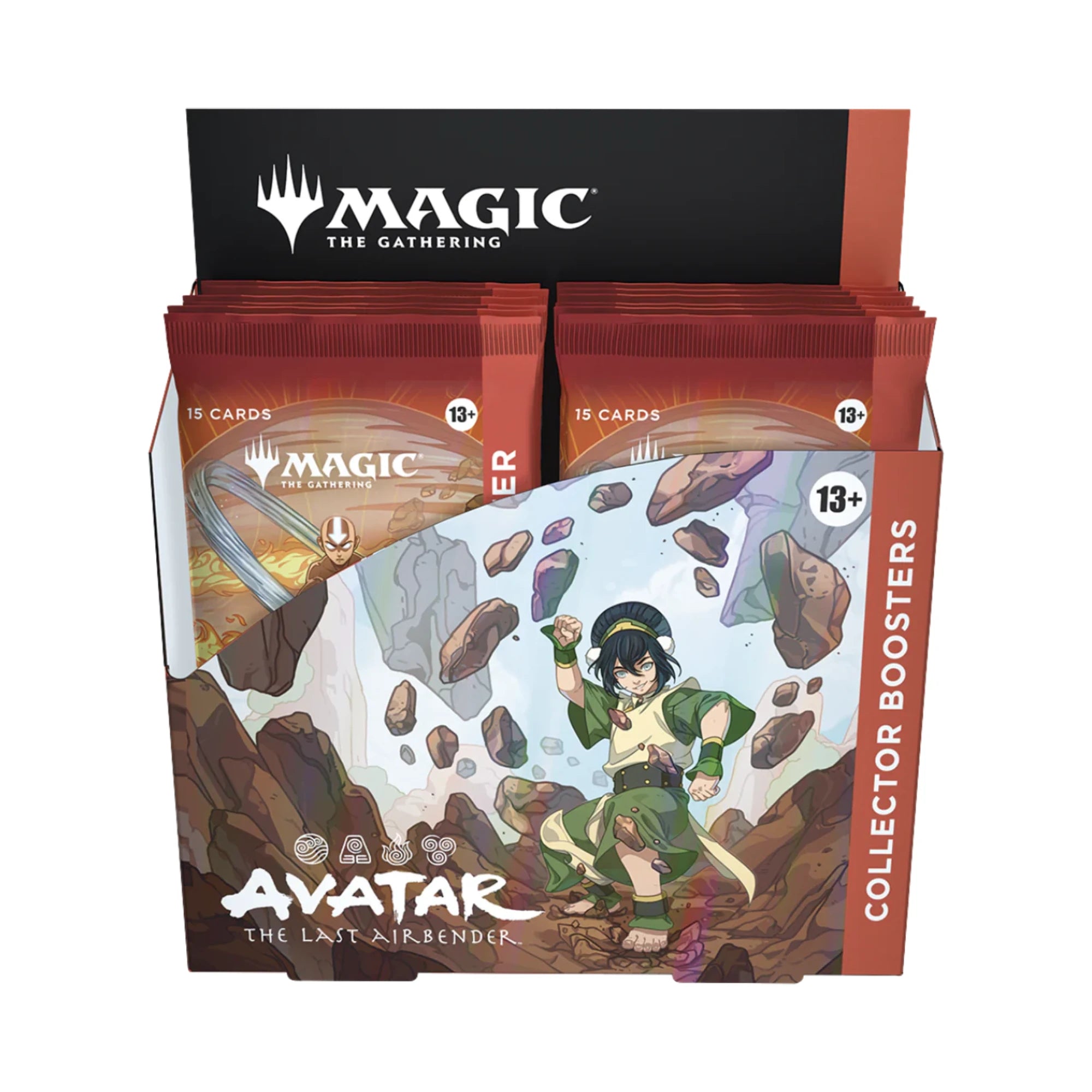 Avatar The Last Airbender Collector Booster Display