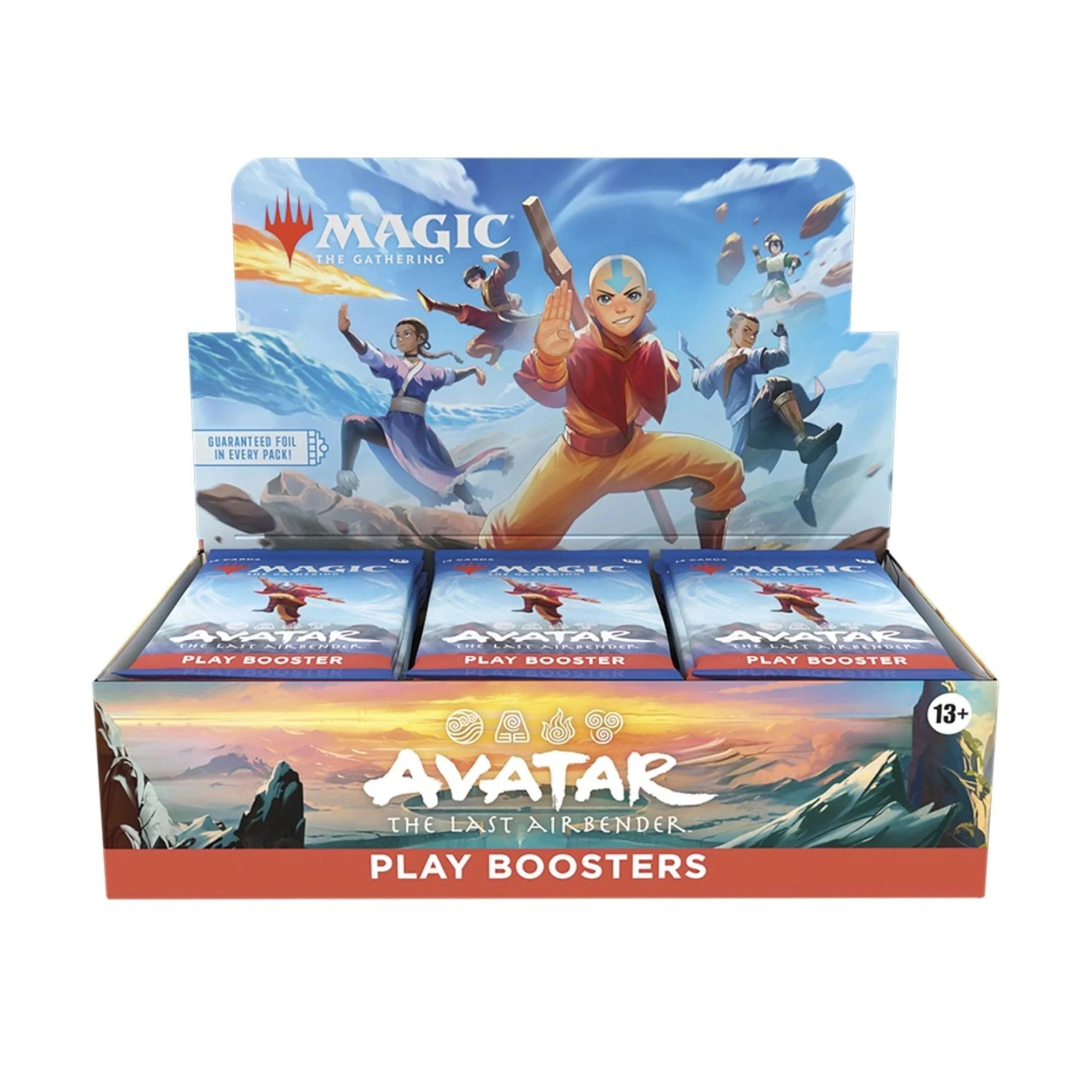 Avatar the Last Airbender Play Booster Display