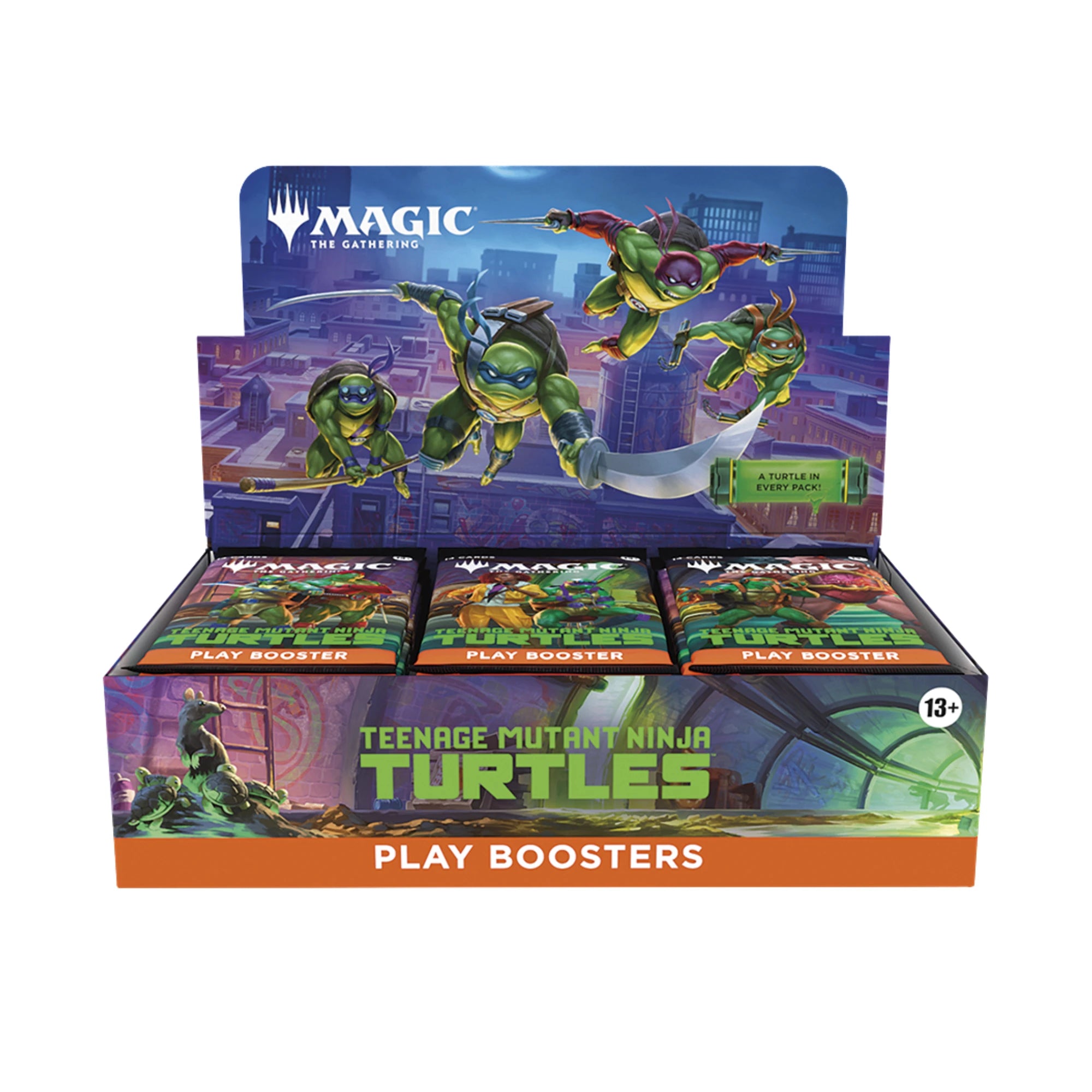 Teenage Mutant Ninja Turtles Play Booster Display