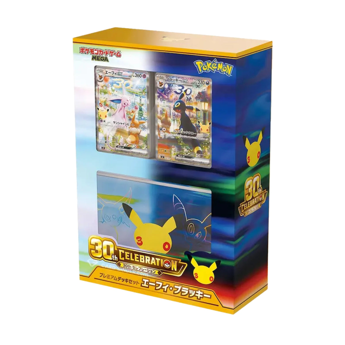 Espeon ex & Umbreon ex 30th Celebration Premium Deck Set
