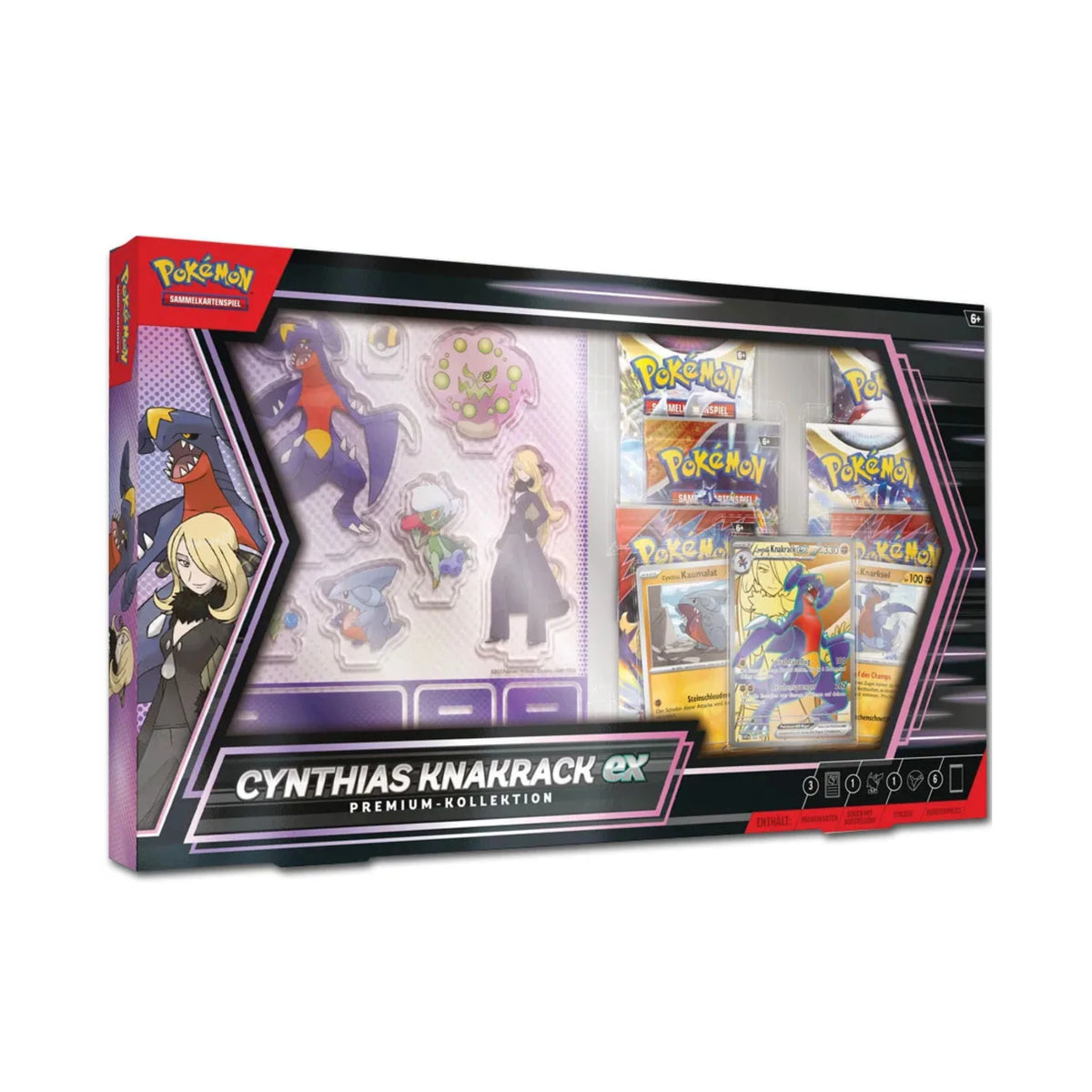Knack Rack Pokémon TCG: Cynthias Knackrack ex - Premium Kollektion – Captain Card