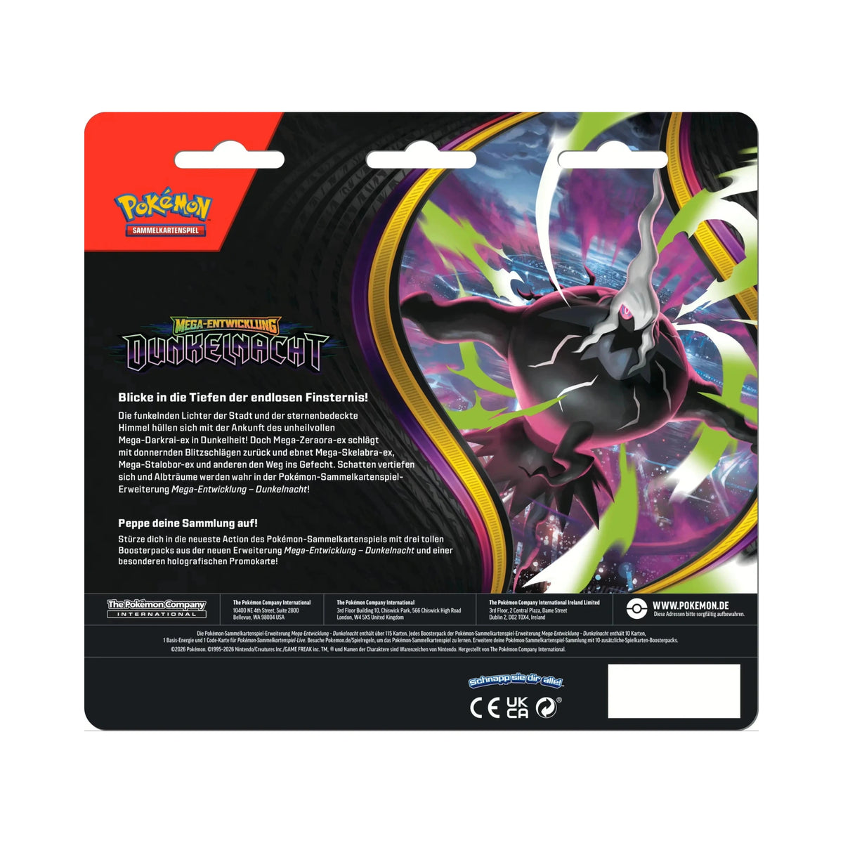 Dunkelnacht 3-Pack-Blister