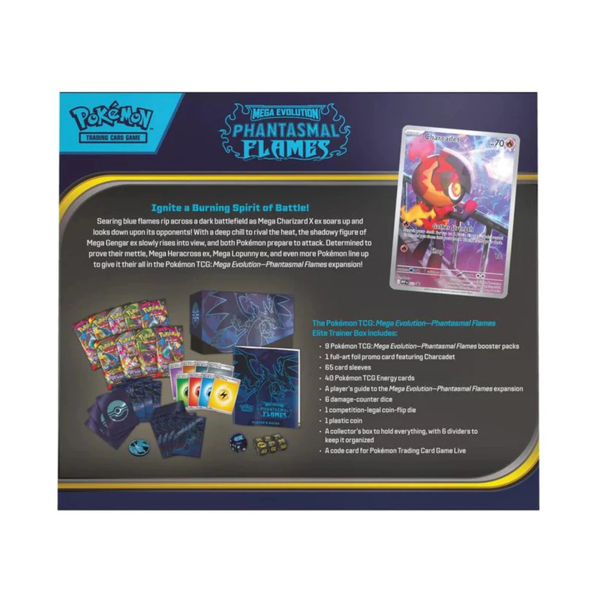 Mega Evolution: Phantasmal Flames - Elite Trainer Box