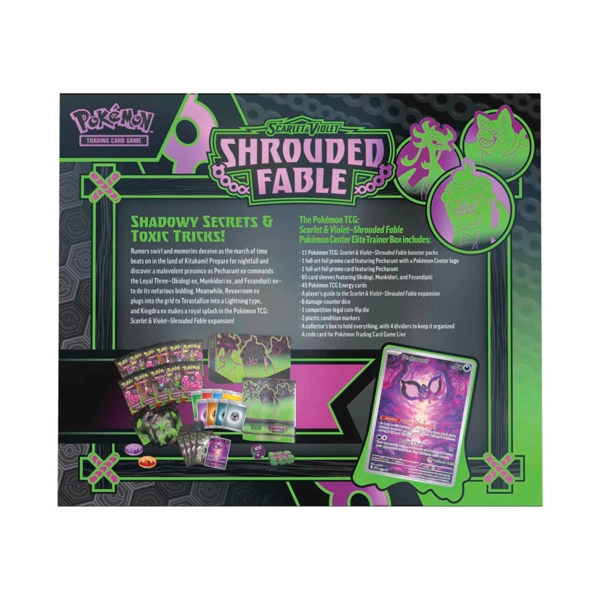 SV06.5 Shrouded Fable - Elite Trainer Box (EN)