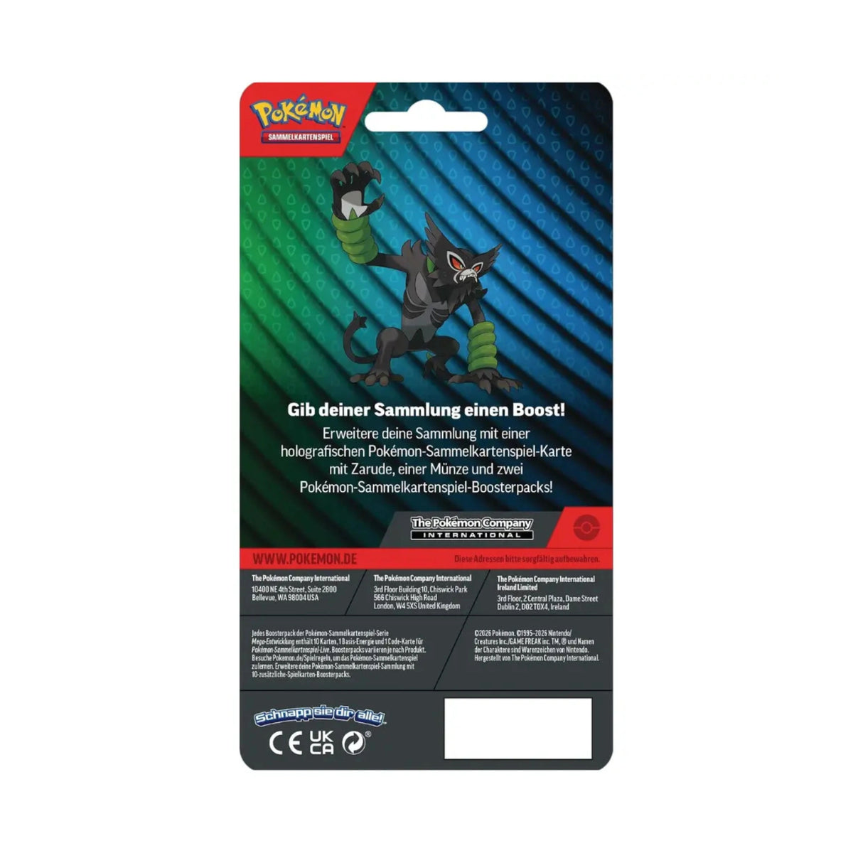 Mega Entwicklung 2-Pack-Blister Zarude
