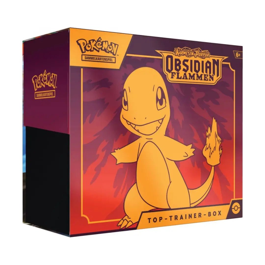 Pokémon Obsidian Flammen - Top Trainer Box (DE) - Captain Card